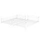 preview thumbnail 9 of 14, Versatile Twin Over Twin House Bunk Bed with Slide,Built-In Mattress Support
