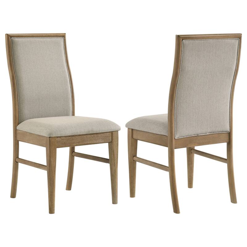 Dreydon Barley Upholstered Dining Side Chair (Set of 2)