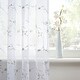 preview thumbnail 9 of 11, Madison Park Abelia Floral Embroidered Single Sheer Curtain Panel