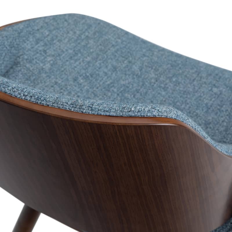WYNDENHALL Malone Mid Century Modern Bentwood Dining Chair