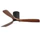 Option Black and Walnut Wood Blades/With Lights