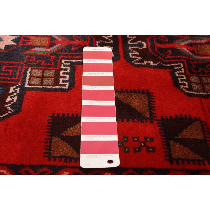 Teimani Red Rug 3'0" x 4'11" - 3'0 x 4'11