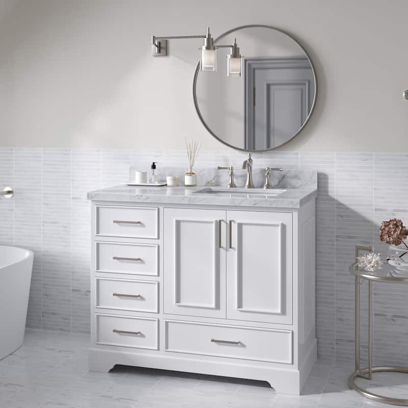 Ariel M043SRCWRVO Stafford 43" Free Standing Single Basin Vanity Set