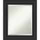 preview thumbnail 1 of 31, Beveled Bathroom Wall Mirror - Shipwreck Black Frame