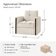 preview thumbnail 28 of 35, HULALA HOME Taresa Modern Barrel-Shaped Rotatable chair