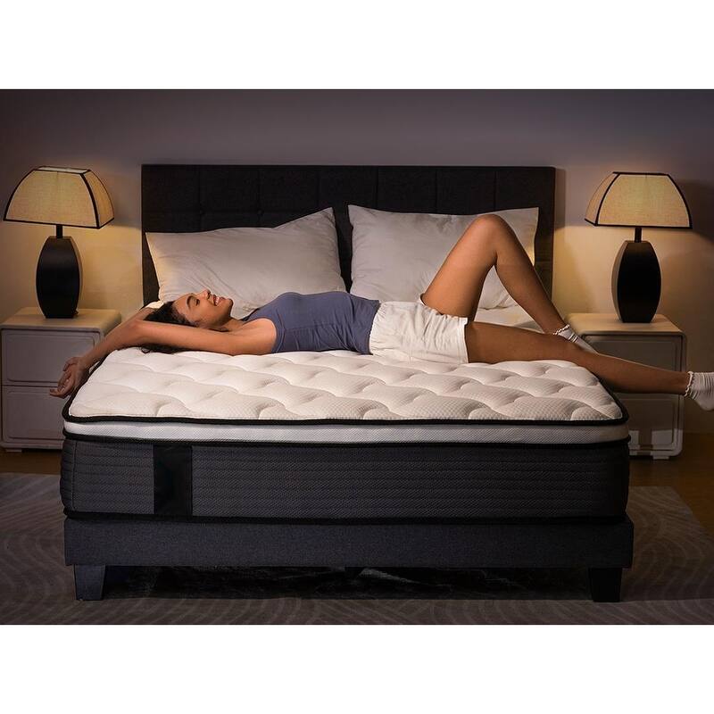 10 Inch Breathable Cool Cover Memory Foam Individual Pocket Spring Hybrid Mattress