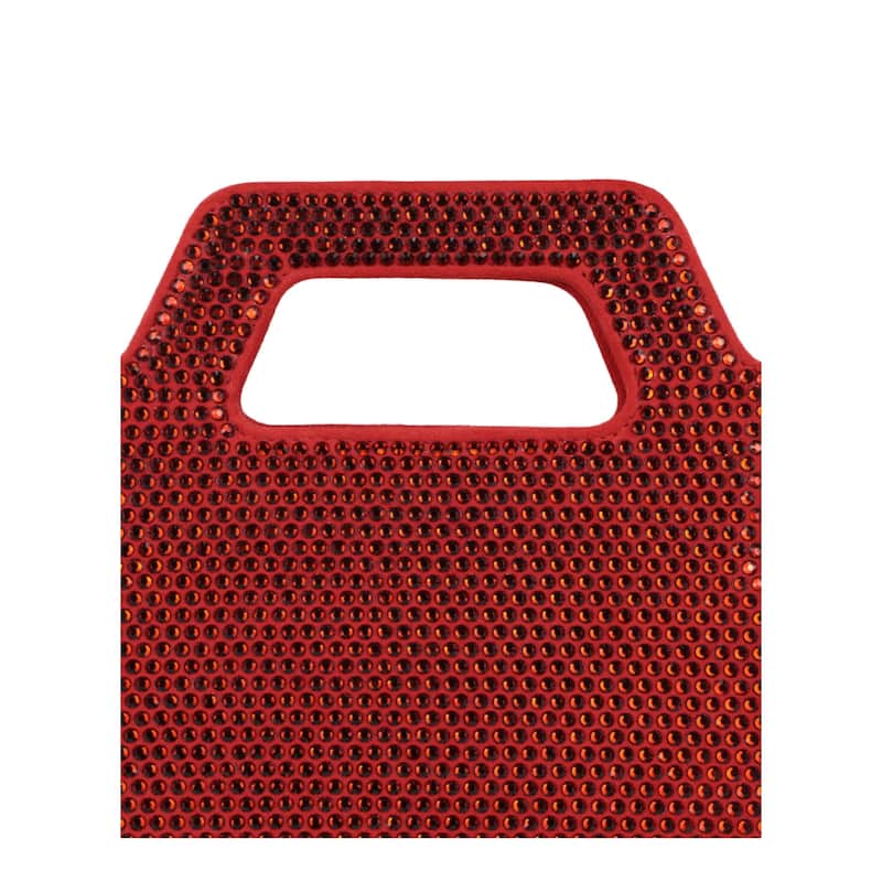 Ferragamo Wanda Mini Stain And Strass Top-Handle Bag