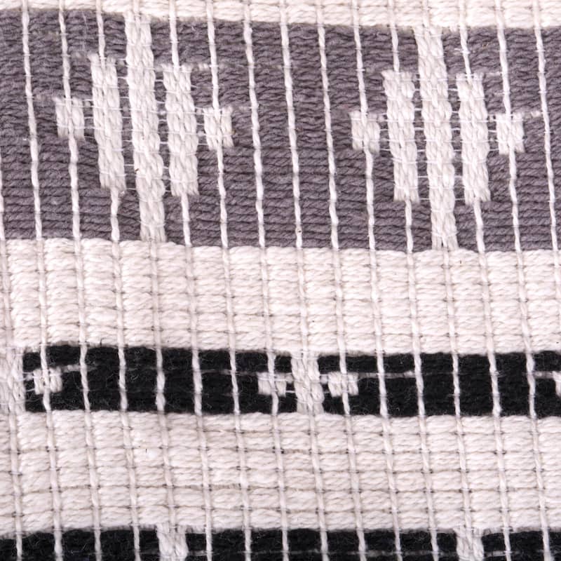 DII Slub Stripe Decorative Throw