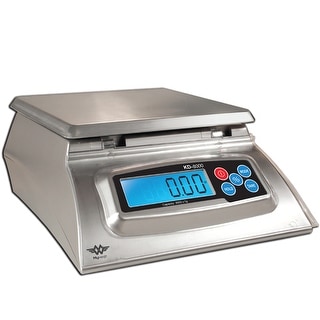 Shop My Weigh Kd 8000 Digital Food Scale Stainless Steel Silver 9 8 X 8 X 3 8 Overstock 30809761