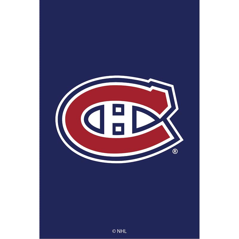 Applique Flag, Garden, Montreal Canadiens