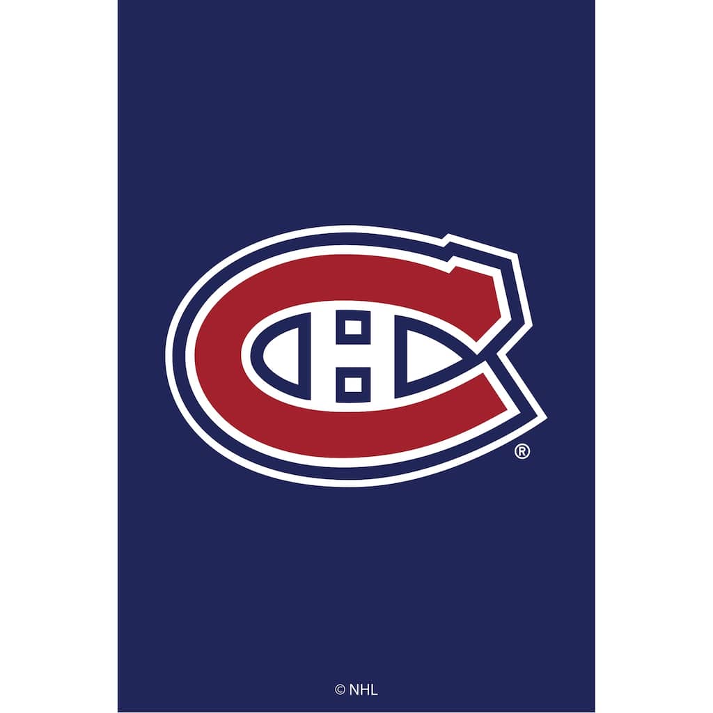 Applique Flag, Garden, Montreal Canadiens