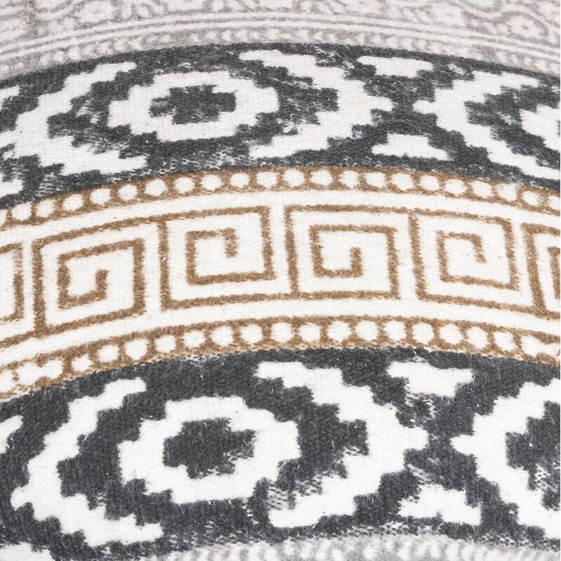 HERAT ORIENTAL Handmade Kilim Upholstered Storage Stool