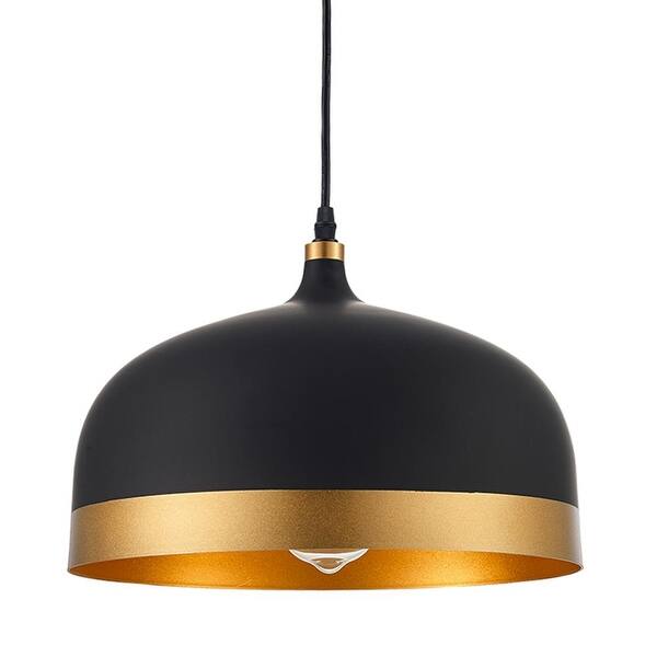 Shop Ohr Lighting Lisse Saturn Pendant Black Gold Free