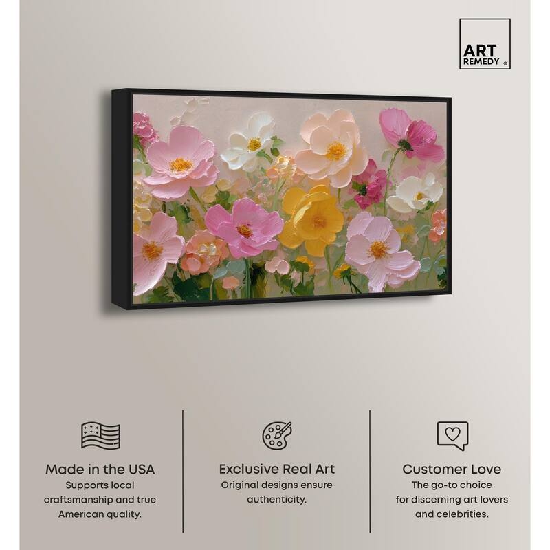 Expressed in Petals II Canvas by Art Remedy