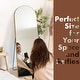 preview thumbnail 28 of 42, 64"x21" Full Length Floor Mirror with Stand Aluminum Alloy Frame,Wall-Mounted Mirror