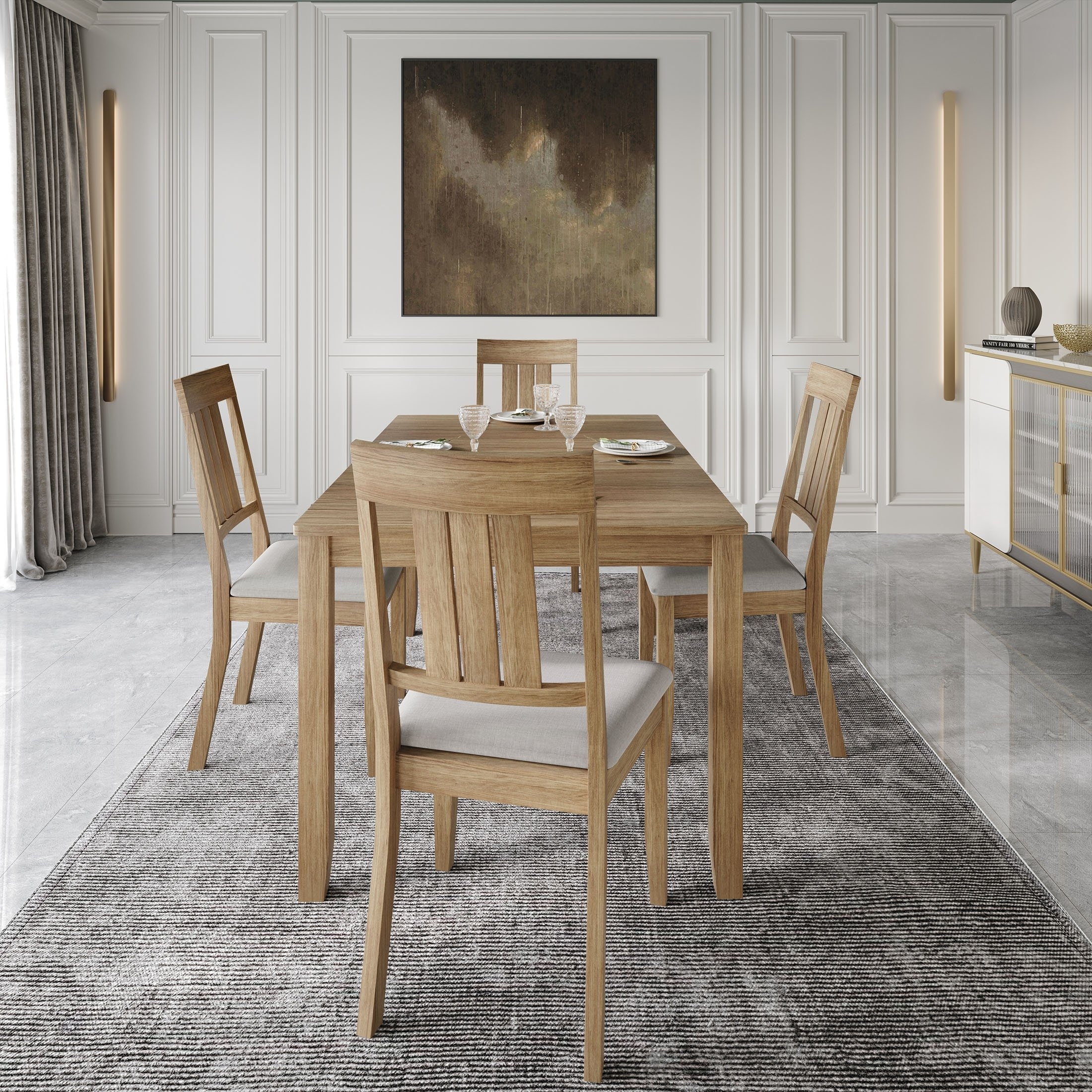 5 piece dining set under 100 2025