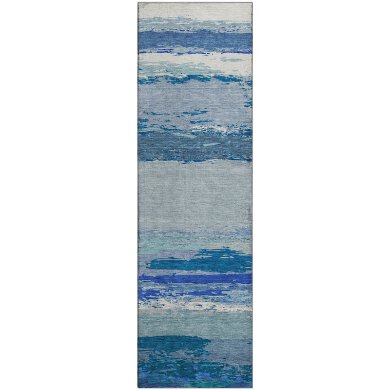 Premium Washable Super Soft Abstract Ombre Mayfield Rug