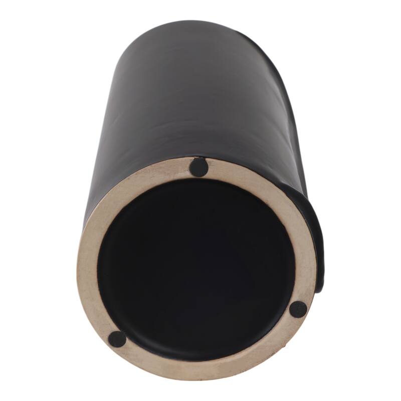 Modern Table Vase with Sculptural Curved Wrap Design