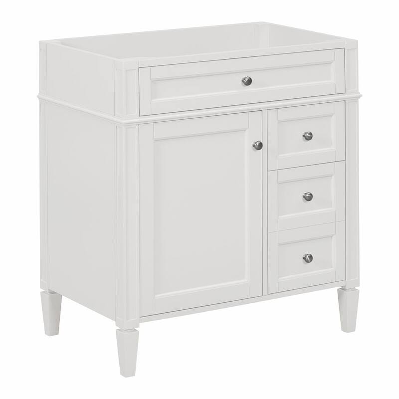 30'' Bathroom Vanity with Top Sink Set, Sink Bathroom Vanity
