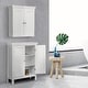 preview thumbnail 8 of 19, Teamson Home Stratford Classic Wall Cabinet with Adjustable Shelves