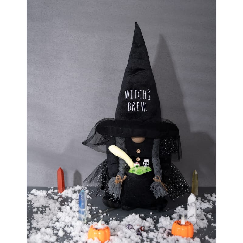 Rae Dunn HALLOWEEN Themed Gnomes - WITCH'S BREW