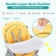 preview thumbnail 32 of 58, Costway 8-in-1 Baby High Chair Convertible Dining Booster Seat with