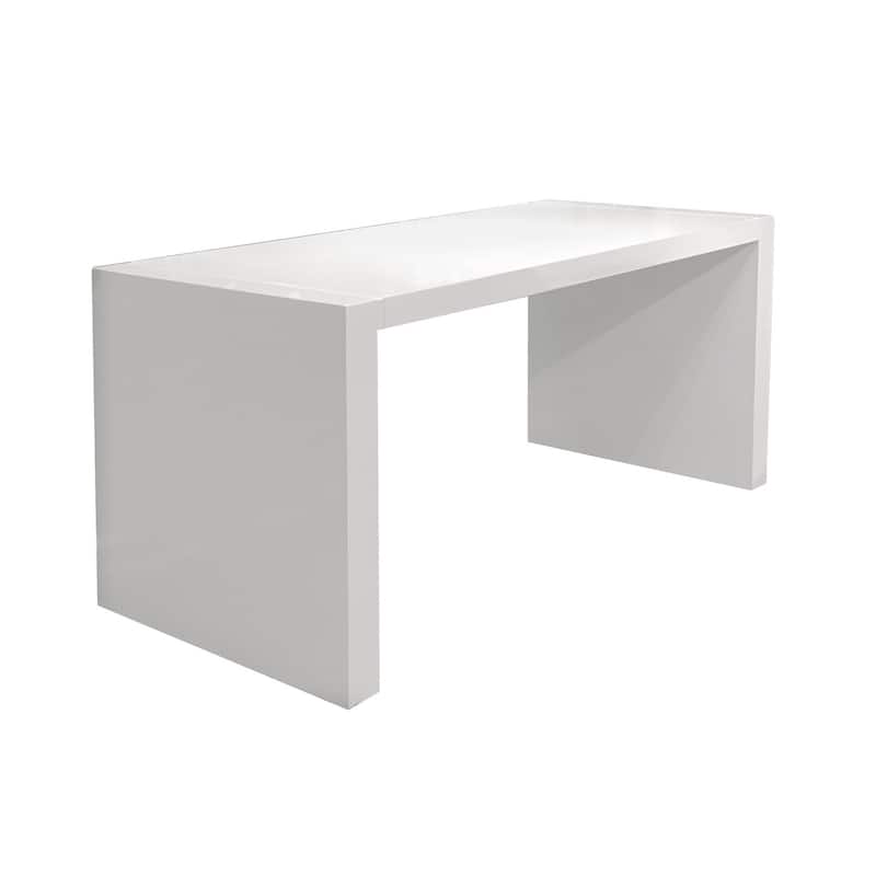 HomeRoots 62" White Wood Computer Desk
