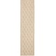 preview thumbnail 21 of 54, SAFAVIEH Palm Beach Tadako Trellis Sisal/ Jute Rug 2' x 8' Runner - Sand - Runner