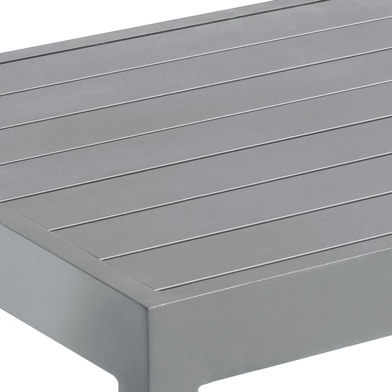 Abbyson Outdoor Birmingham All-Weather Aluminum Coffee Table