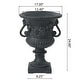 preview thumbnail 9 of 10, Buena Vista Outdoor 24-inch Cast Stone Urn by Christopher Knight Home