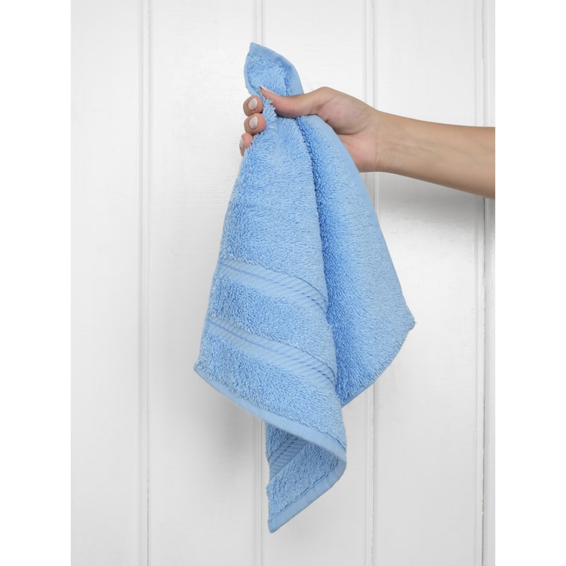 American Soft Linen Premium 100% Cotton 4-Piece Washcloth Set