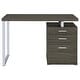 preview thumbnail 27 of 43, Brennan 47-inch 3-drawer Office Computer Desk