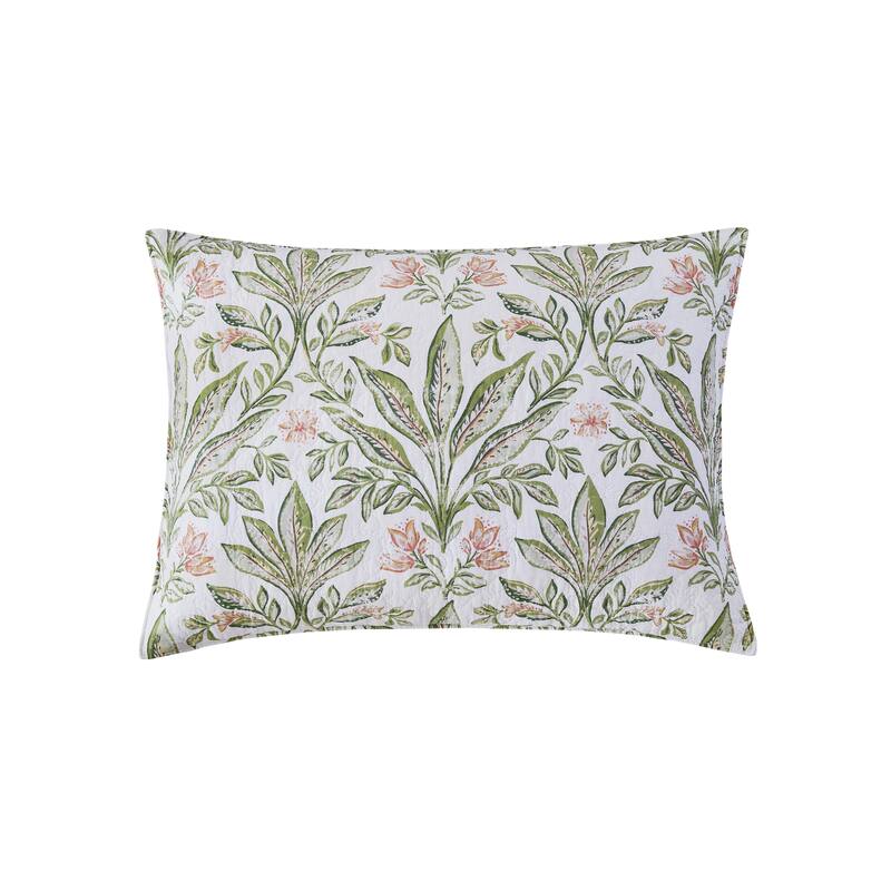 Lana Palms Cotton Reversible Machine Washable Quilt Set