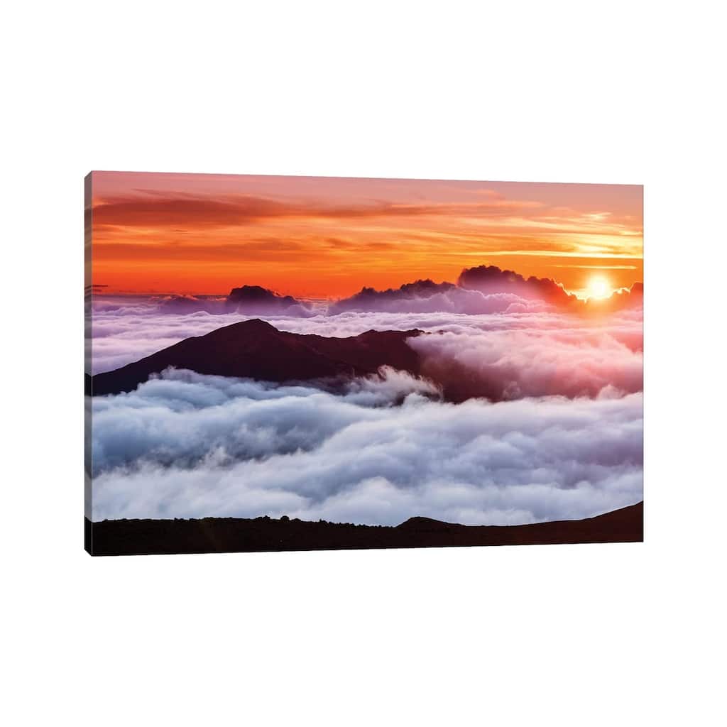 iCanvas "Haleakal Crater, Haleakala National Park" by Susanne Kremer Canvas Print