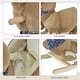preview thumbnail 7 of 7, Baby Plush Animal Rocker with Pedals in Bear Themed