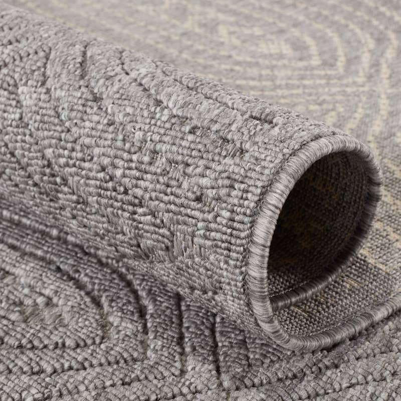 Nikki Chu Ekon Indoor/ Outdoor Trellis Area Rug