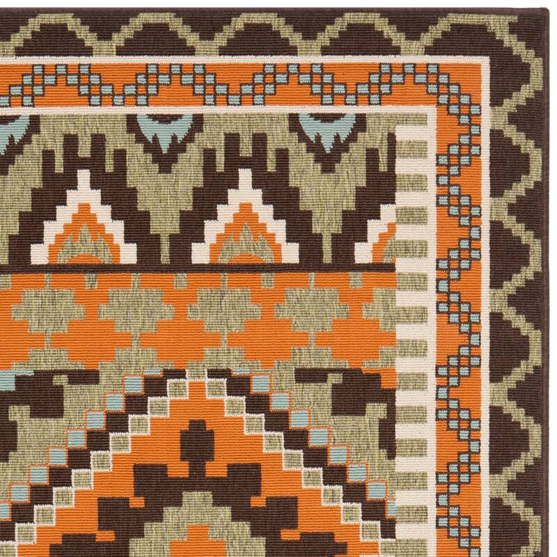 SAFAVIEH Veranda Vitaline Indoor/ Outdoor Waterproof Patio Backyard Rug