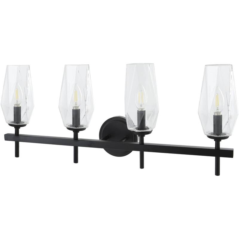 Livabliss Merivelle Traditional Wall Sconce - Black