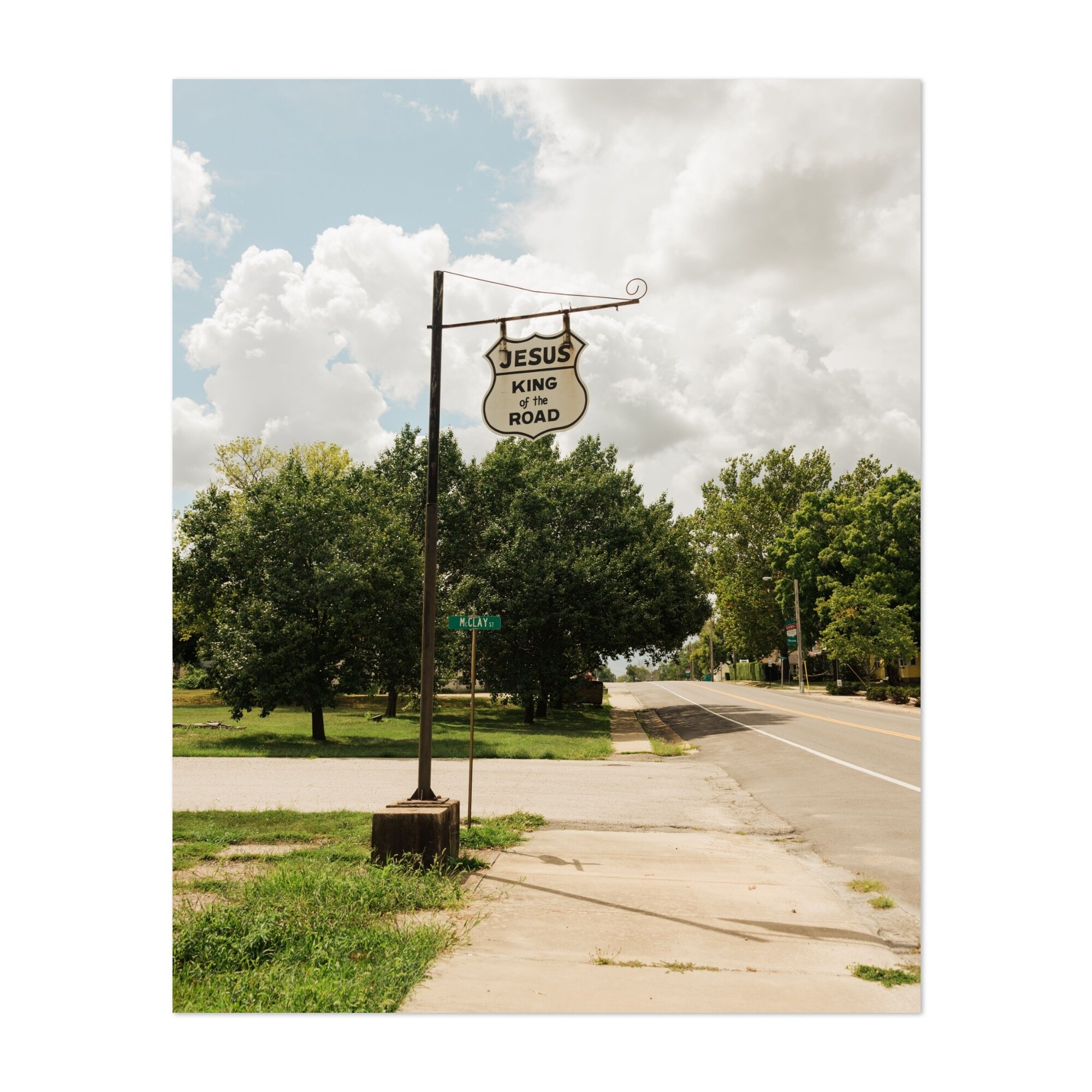 Cuba Missouri Jesus King of the Road 02 Photography Art Print/Poster 