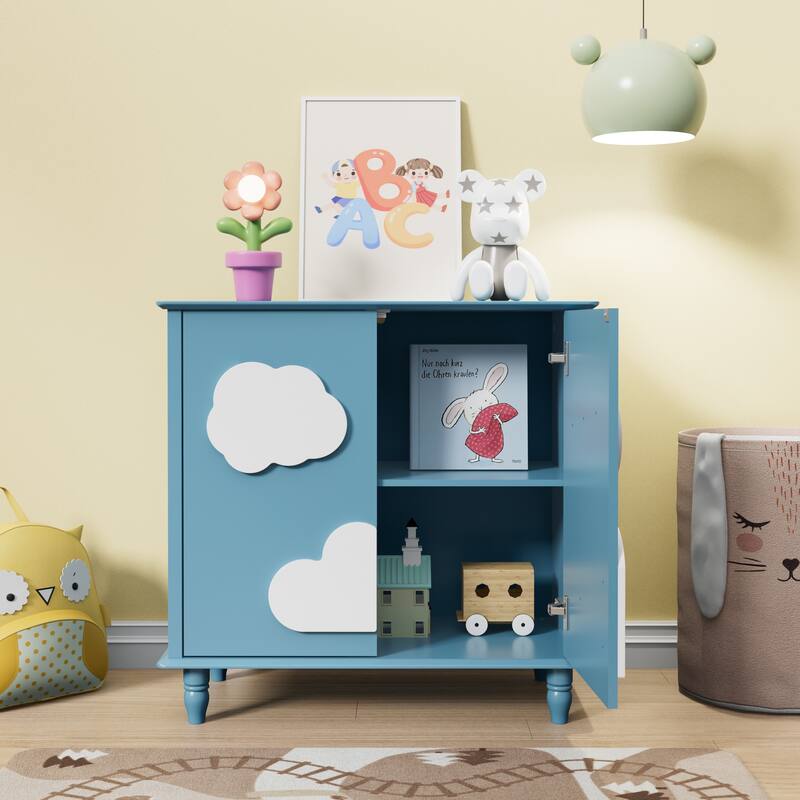 Sideboard Buffet Cabinet Kitchen Cabinet With Removable Shelves