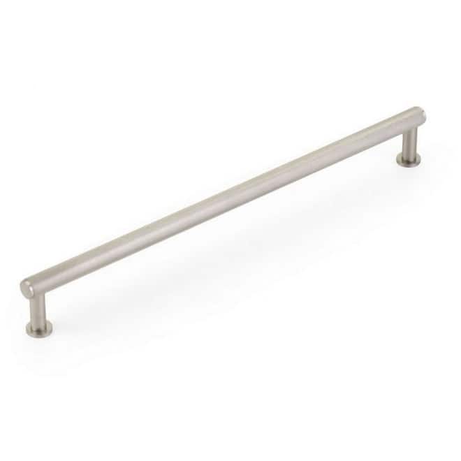 Schaub and Company Pub House 10" Center to Center Diamond Knurled Bar - Brushed Nickel