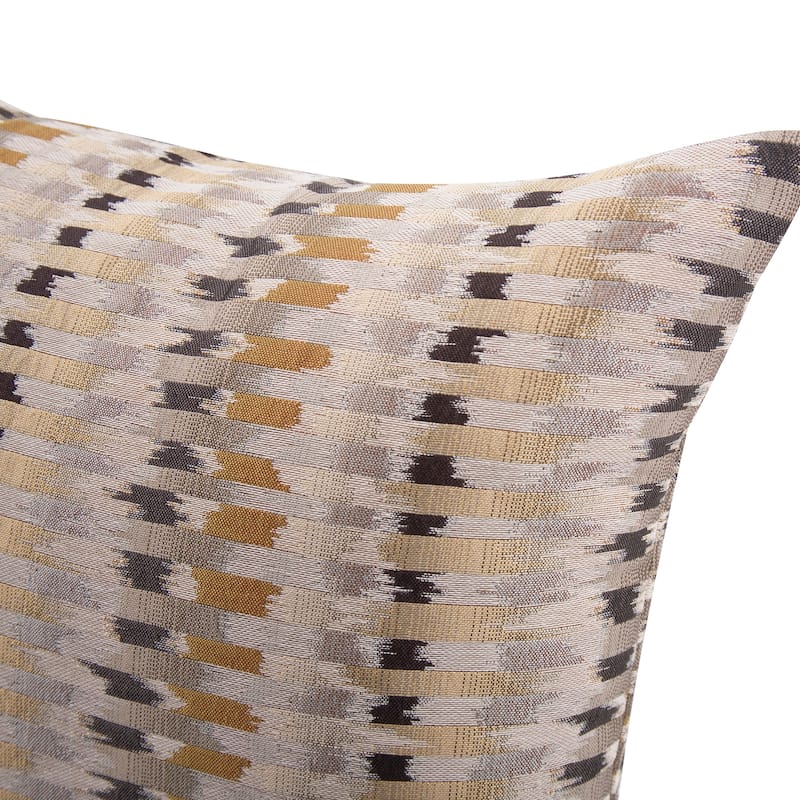 Allan Andrews Printed Square 20-inch Decorative Oro Throw Pillow