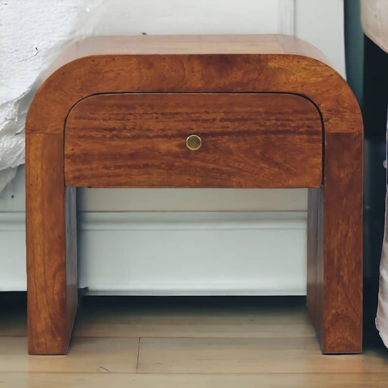 Artisan Furniture Solid Wood Darcy Chestnut Nightstand