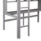 preview thumbnail 9 of 7, Twin Size Loft Bed with Desk, Shelves, and Ladder