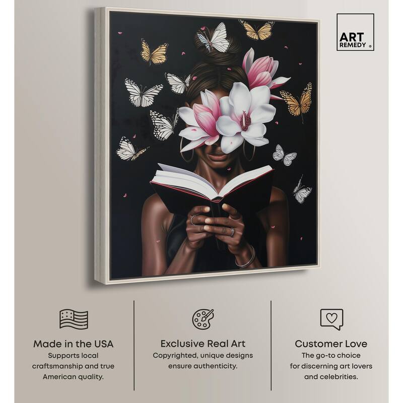 Pages of Flight Canvas by Art Remedy