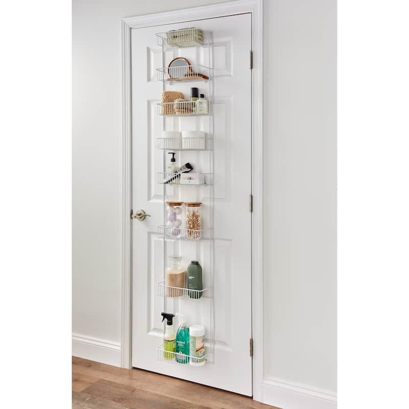 ClosetMaid 8-Tier Fixed Mount Wall Rack
