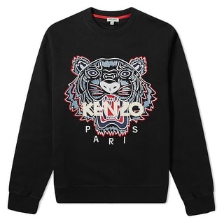 kenzo jumper mens black and white