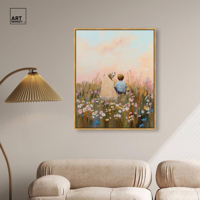 Sunset Companions Canvas by Art Remedy
