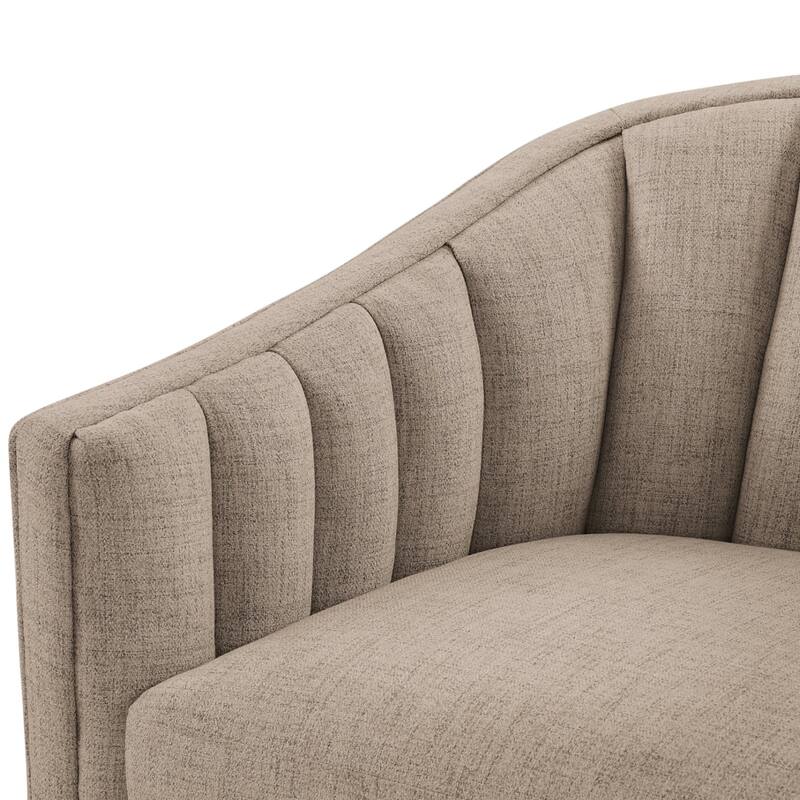 Sunveil Skirted Swivel Accent Chair by Greyson Living