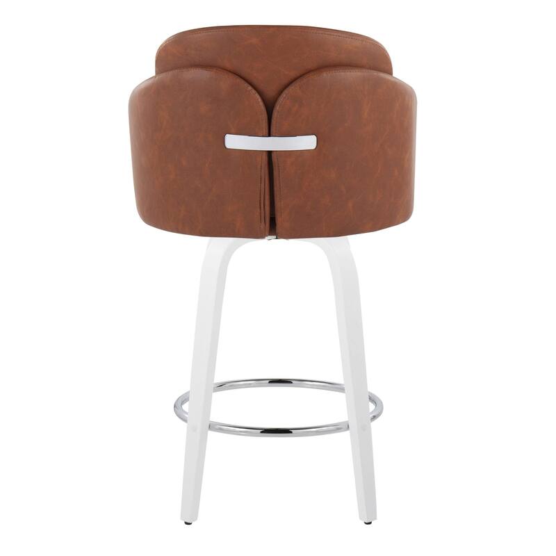 Dahlia 26" Fixed-Height Counter Stool - Set of 2